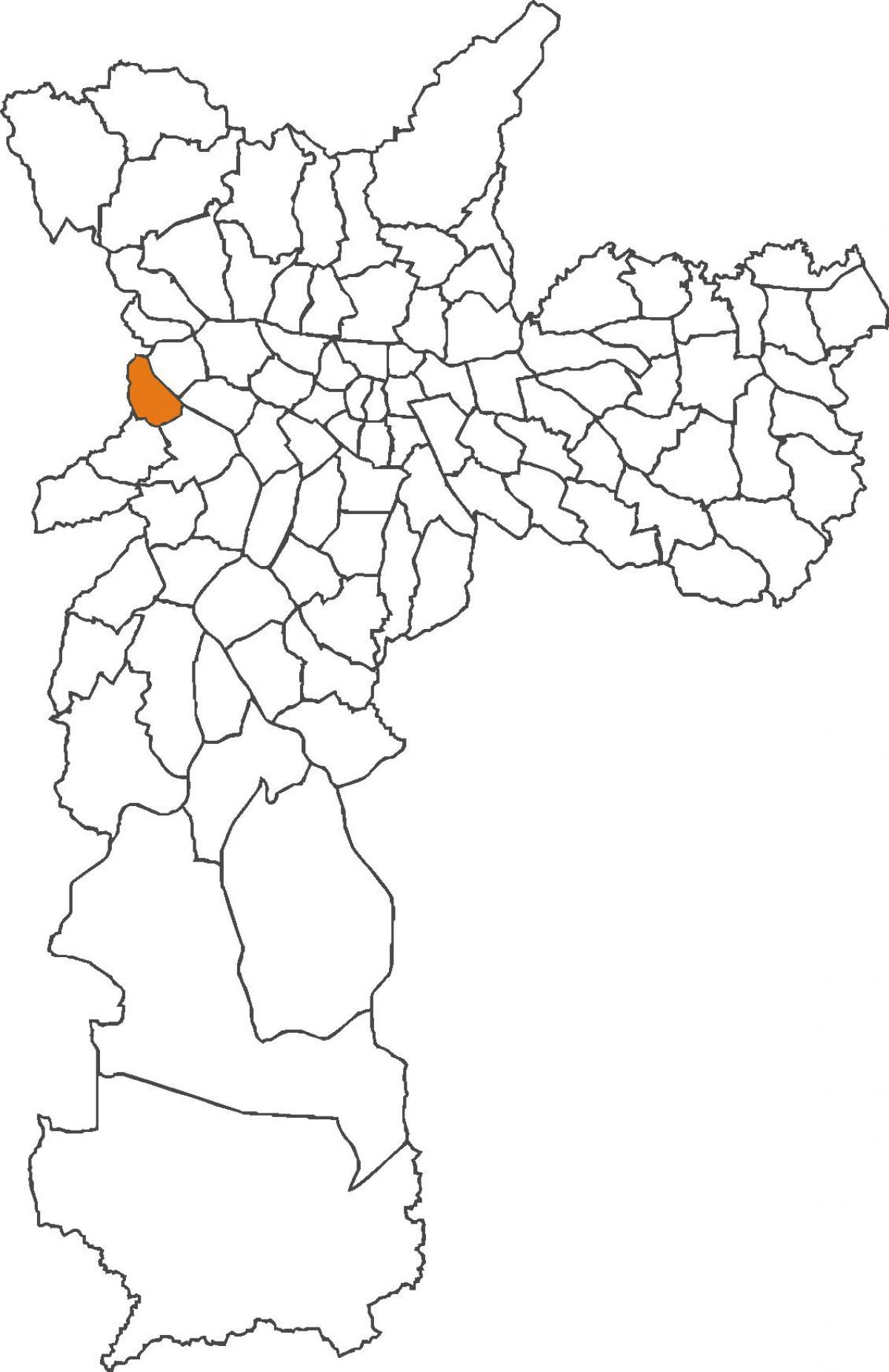 Карта округ Jaguaré