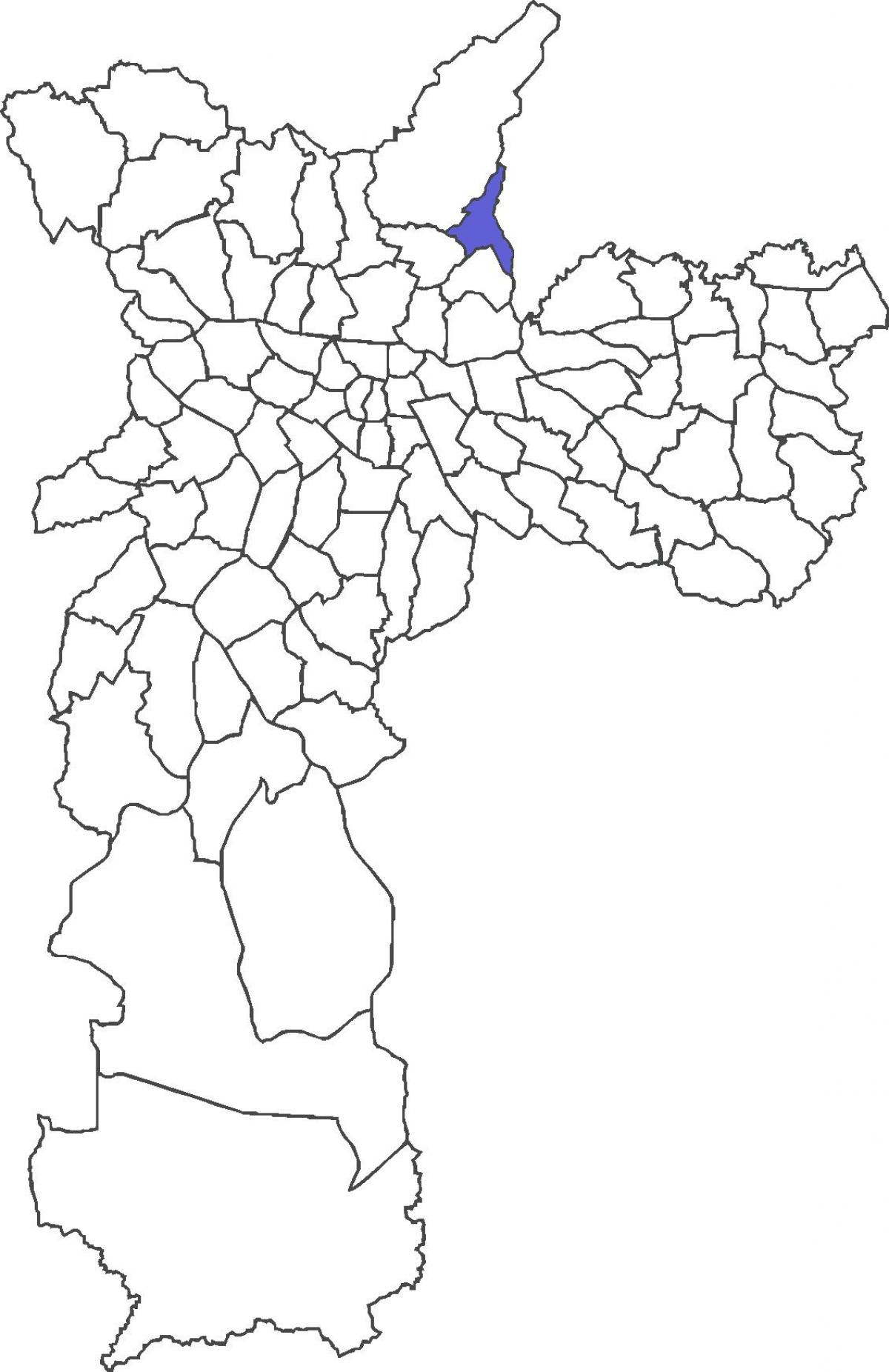 Карта Jaçanã округ