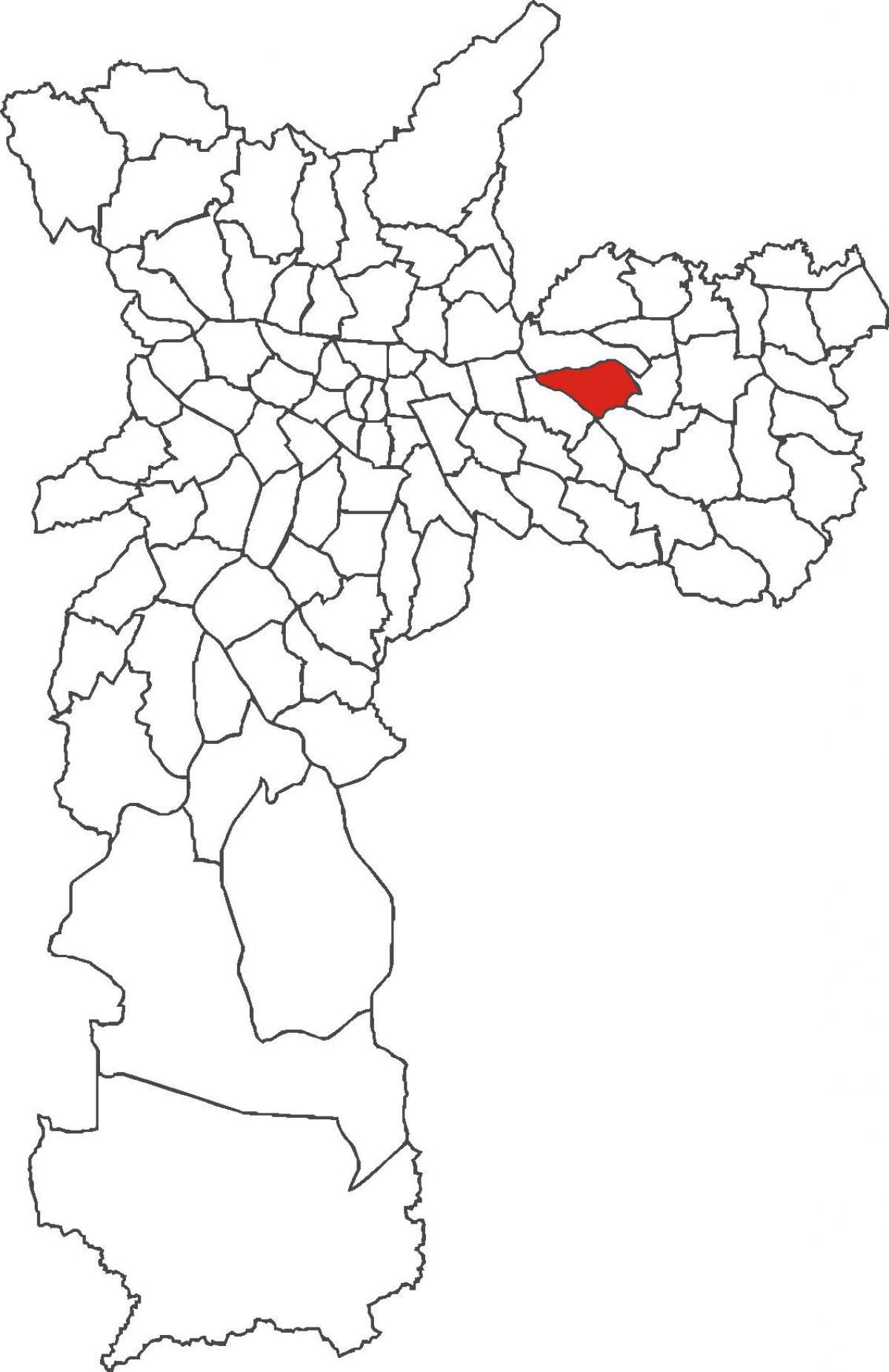 Карта округ Вила Матилде
