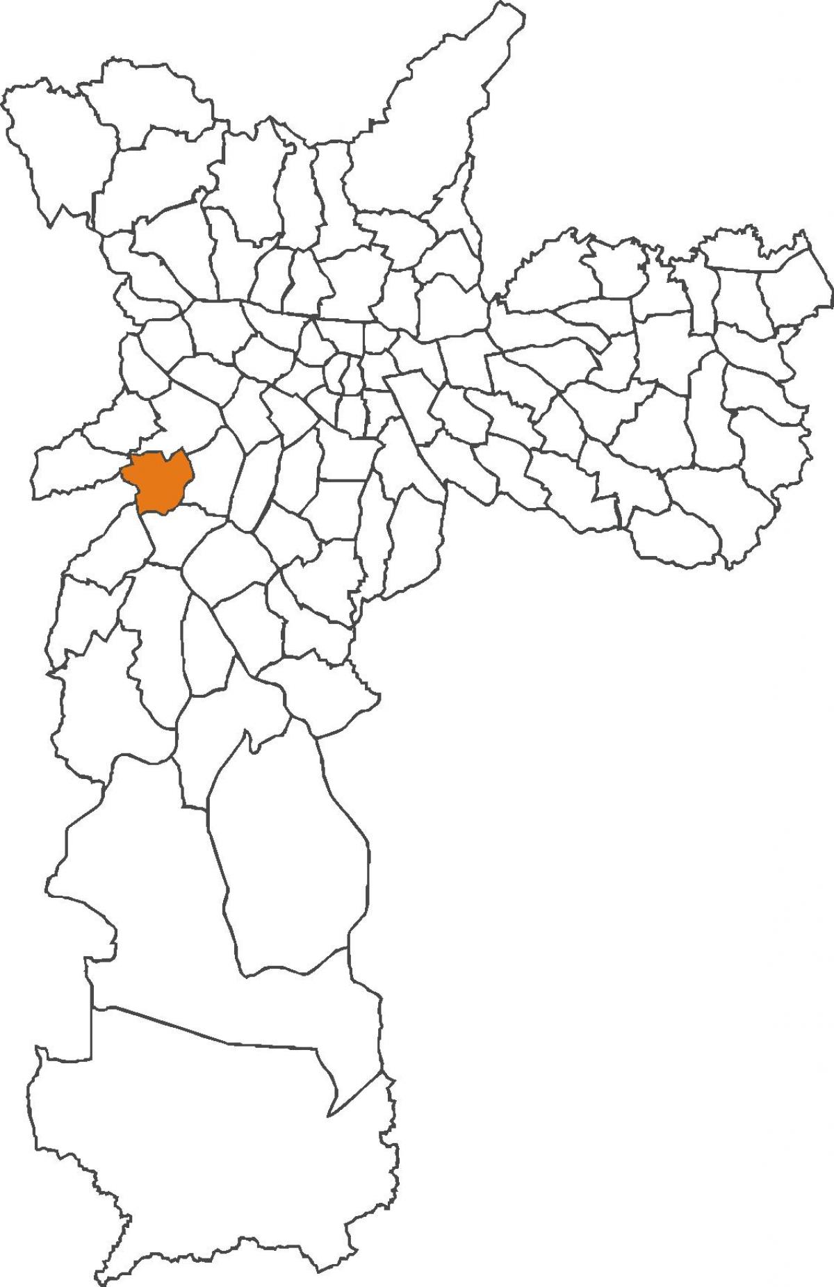 Карта округ Вила Sônia