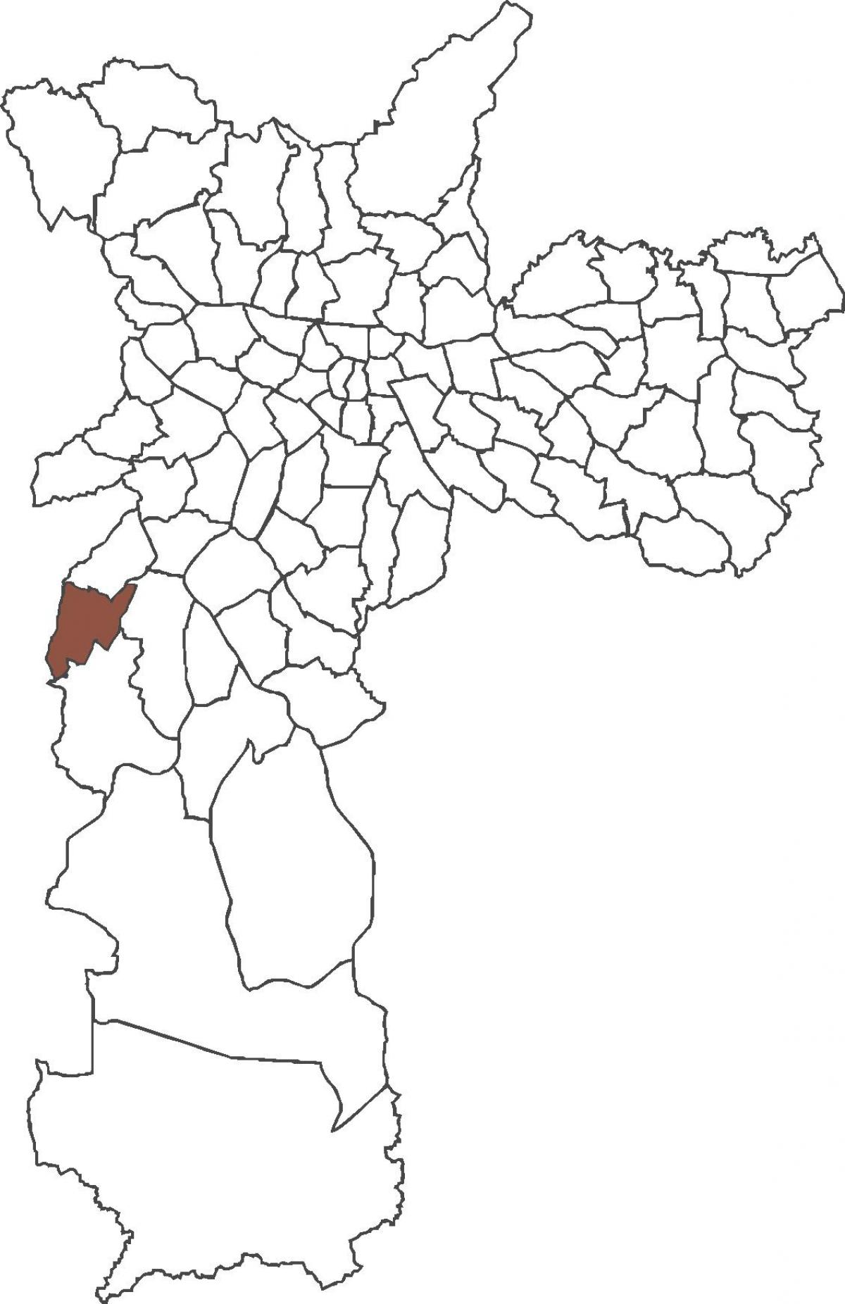 Карта Капан Редондо округ