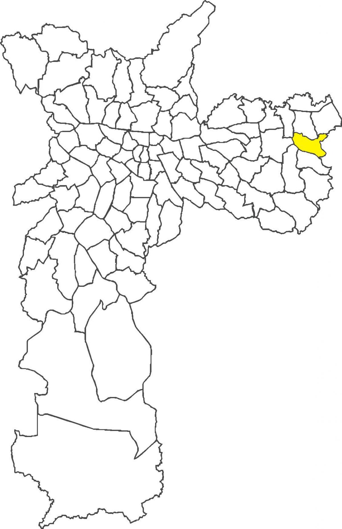 Карта Лажеаду округ