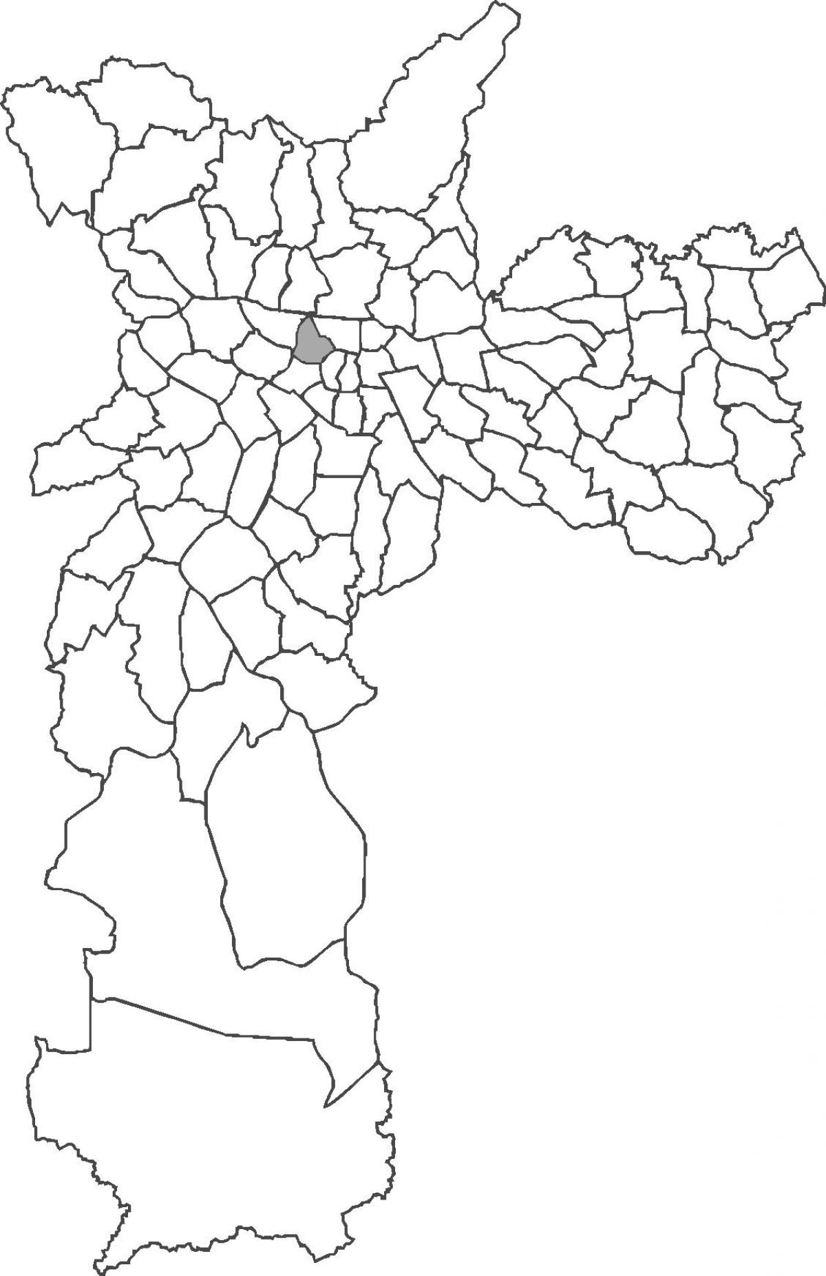 Карта Санта Цецилиа округ