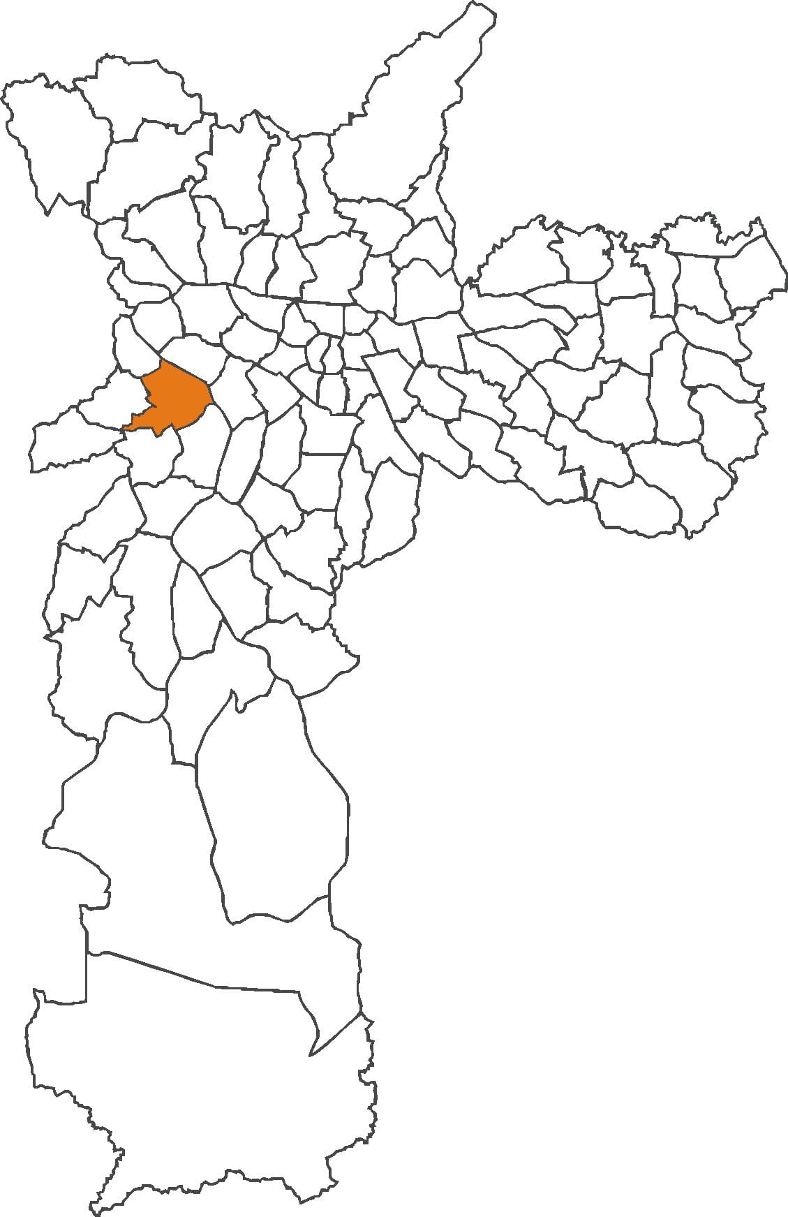 Карта Butantã округ