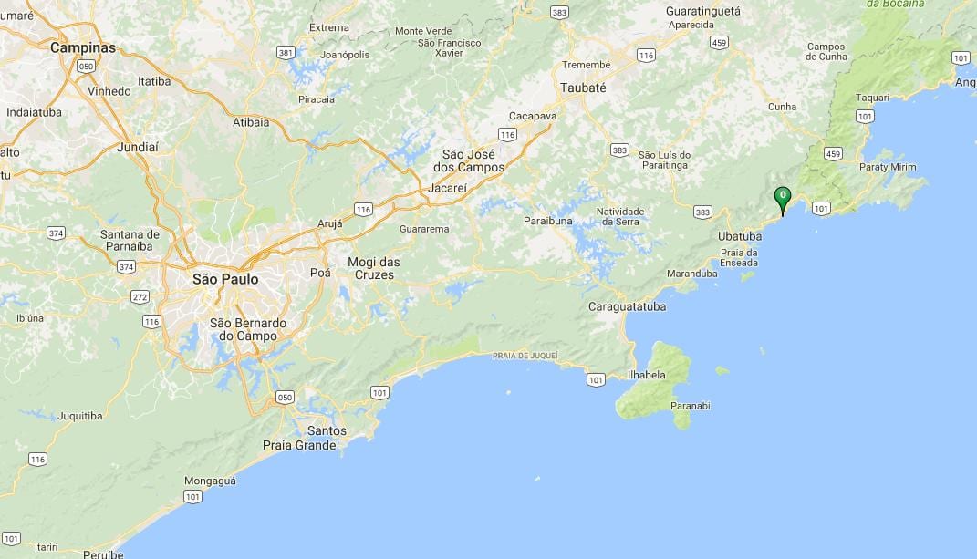 Карта плаже Прумирум