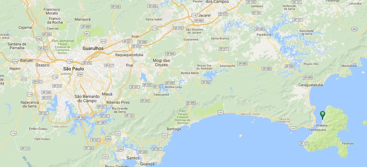 Карта плаже Pequeá