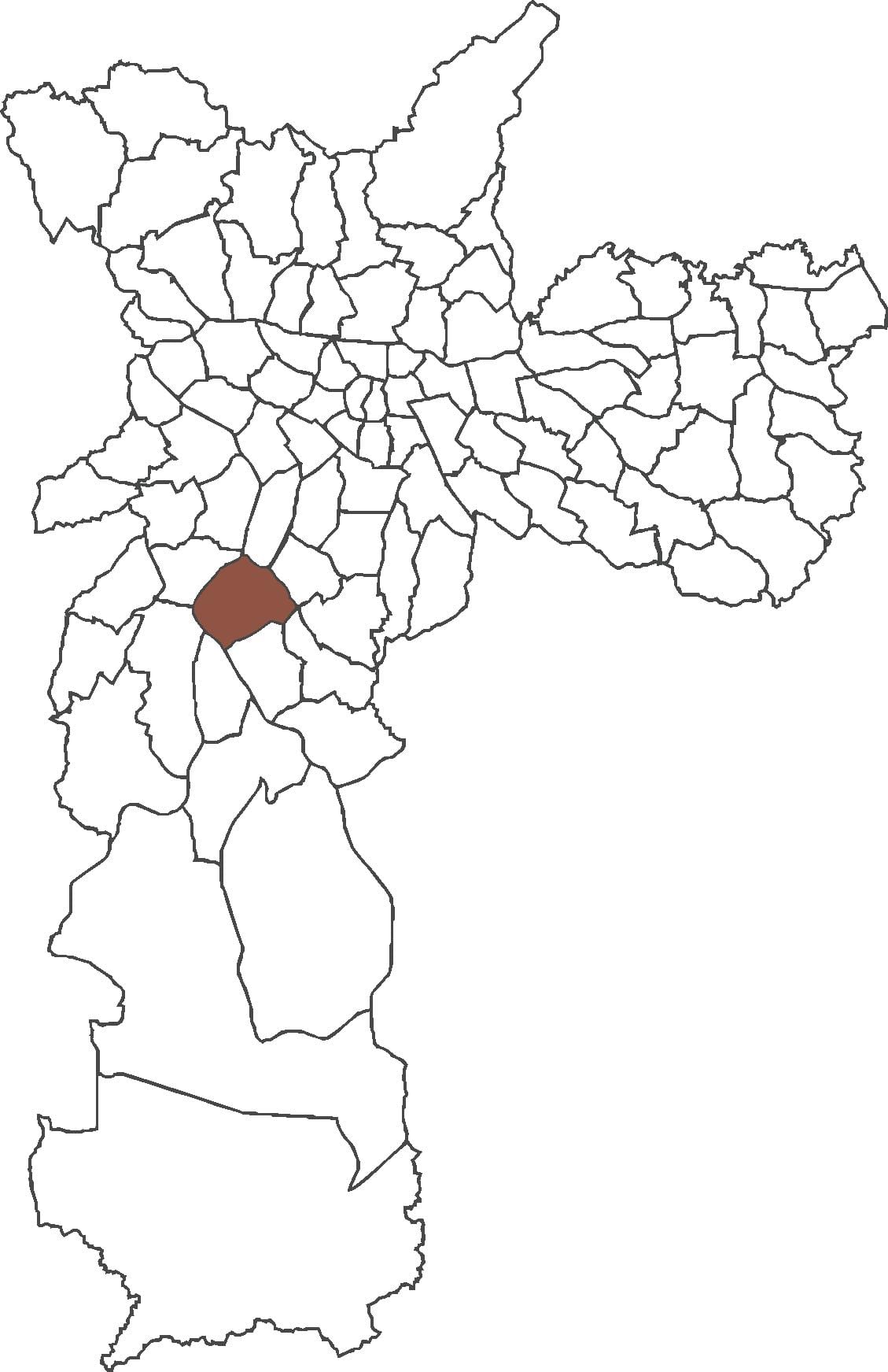 Карта Санту-Амару округ