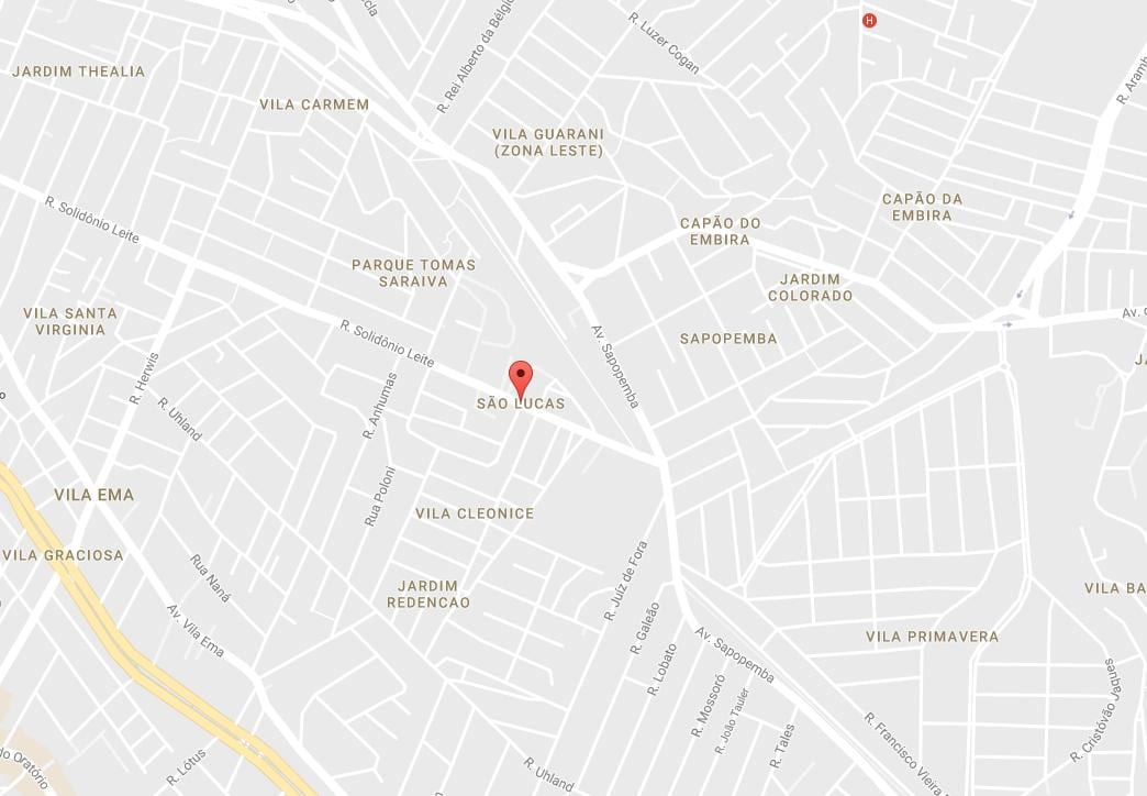 Карта Сан Лукас, Сао Пауло