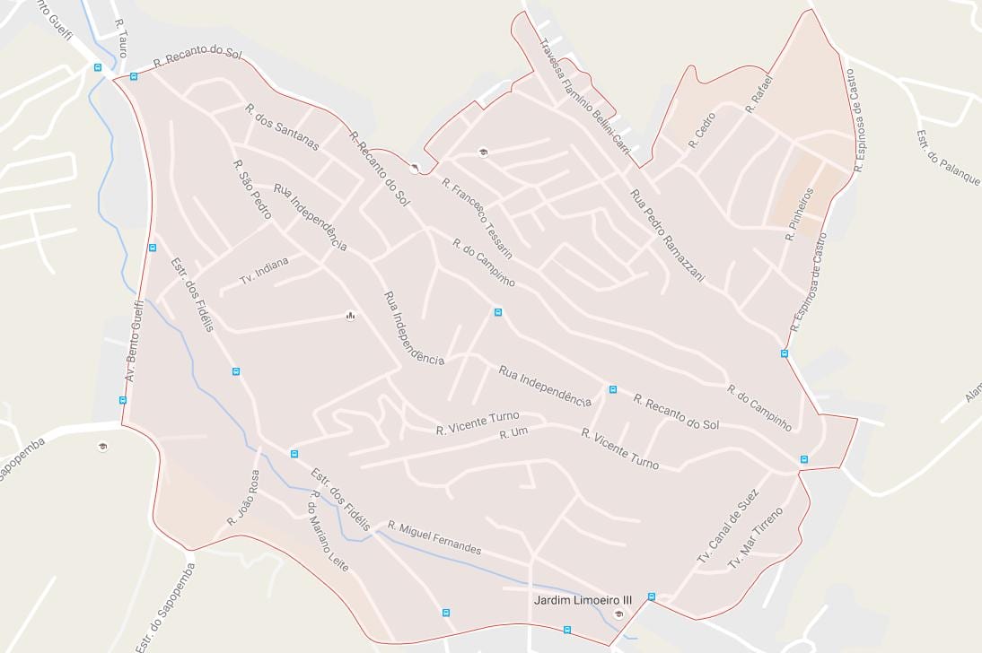 Карта iguatemi у Сао Паулу