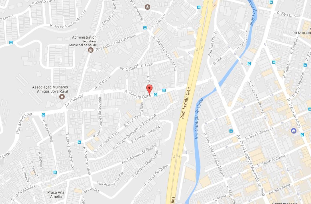 Карта Сао Пауло Jaçanã