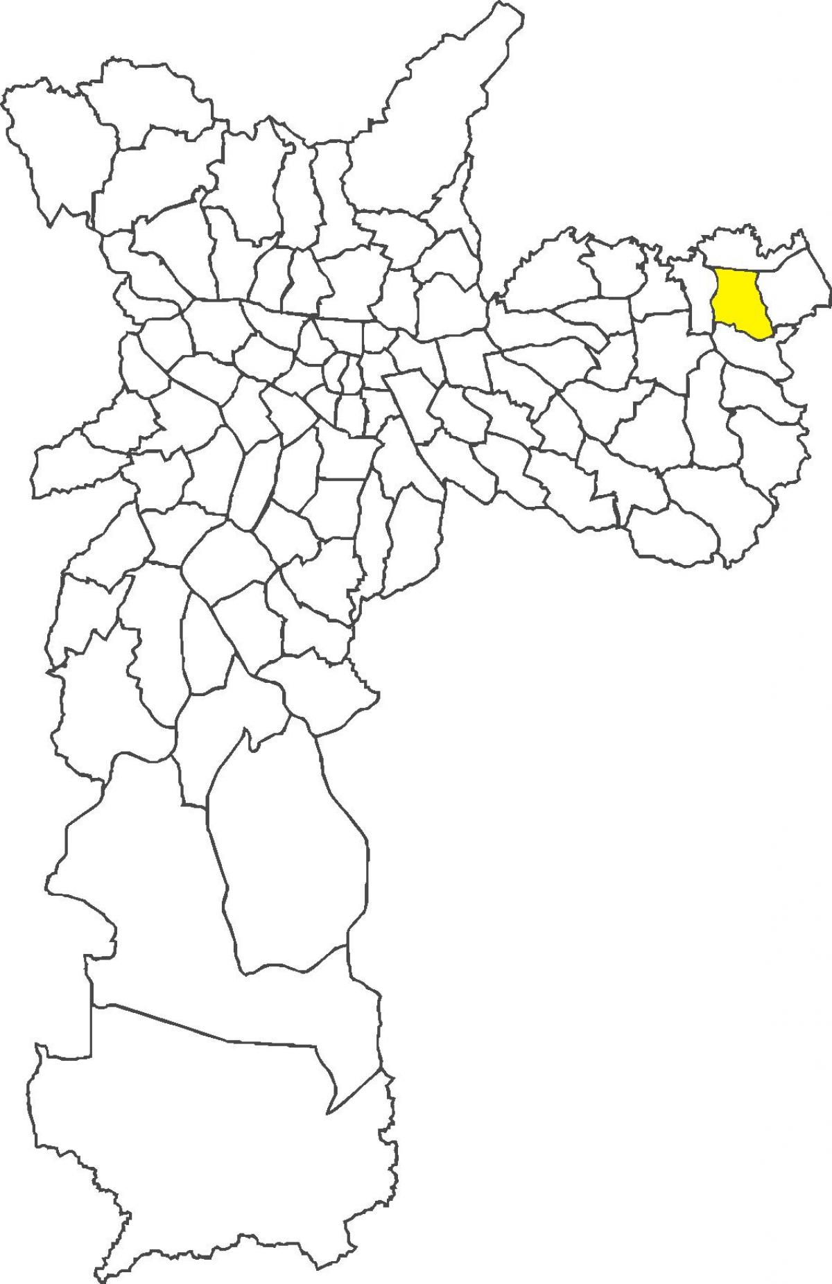 Карта Curuçá округ Вила