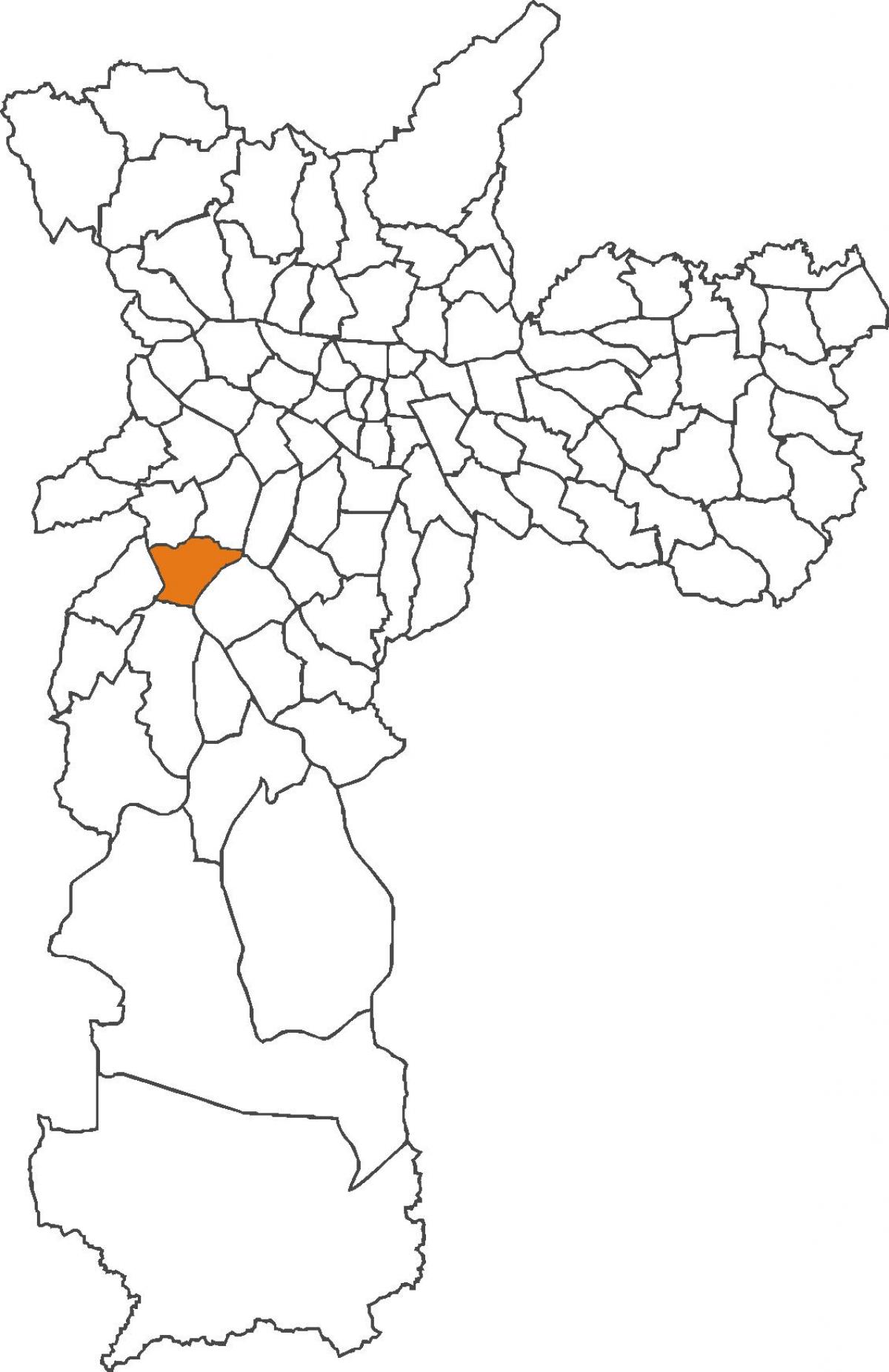 Карта Вила Андраде округ