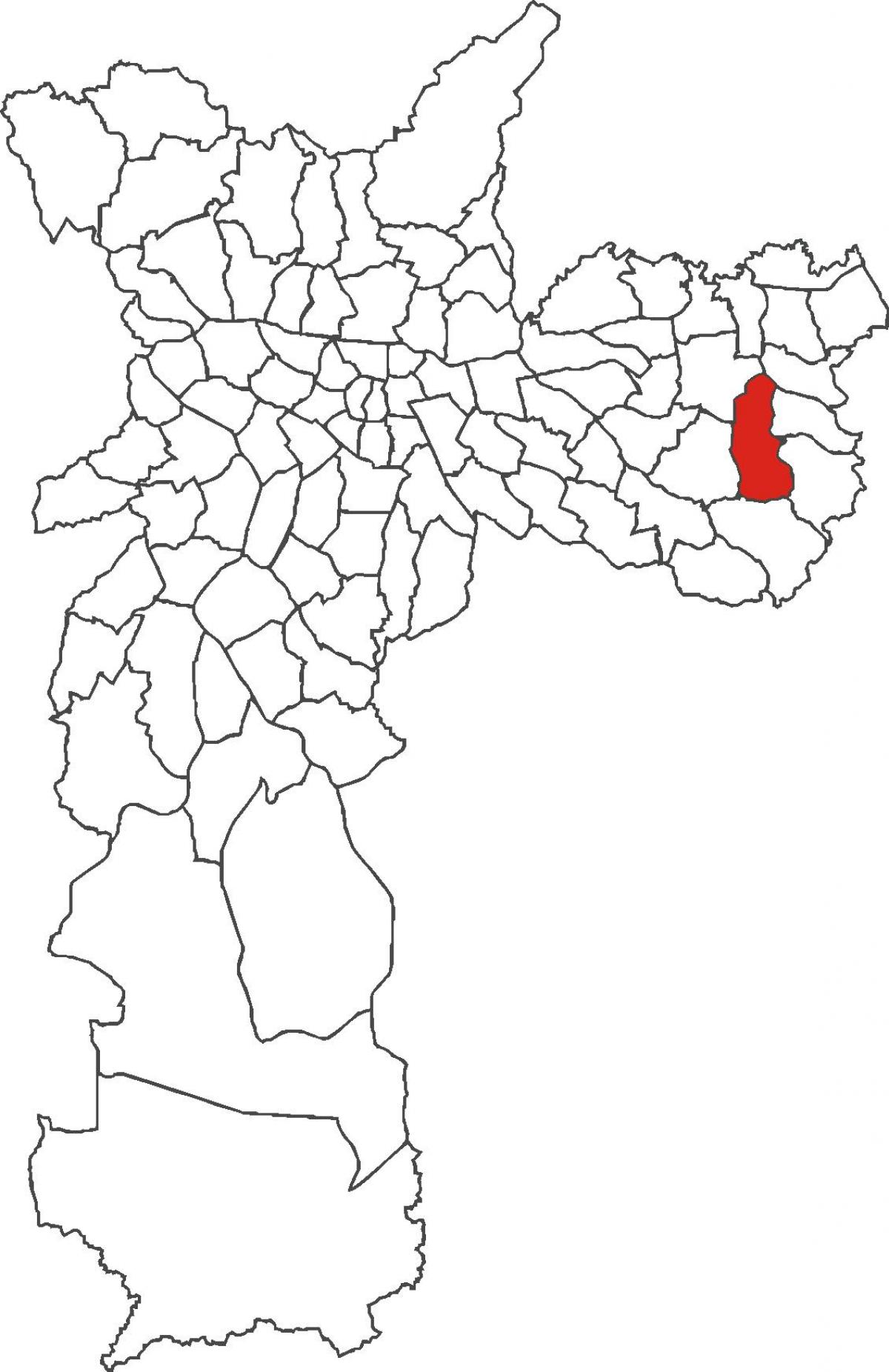 Карта округ Жозе Бонифасиу