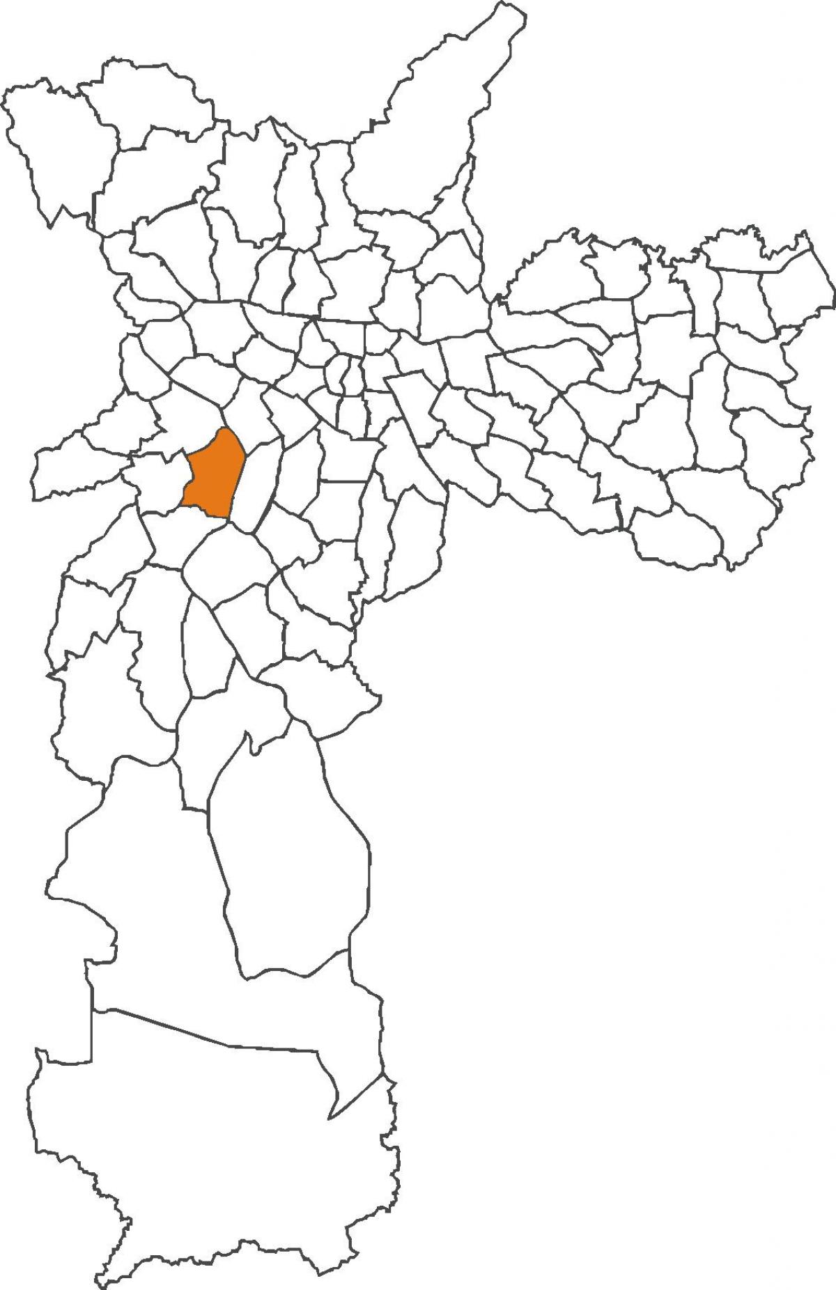 Карта округ Морумби