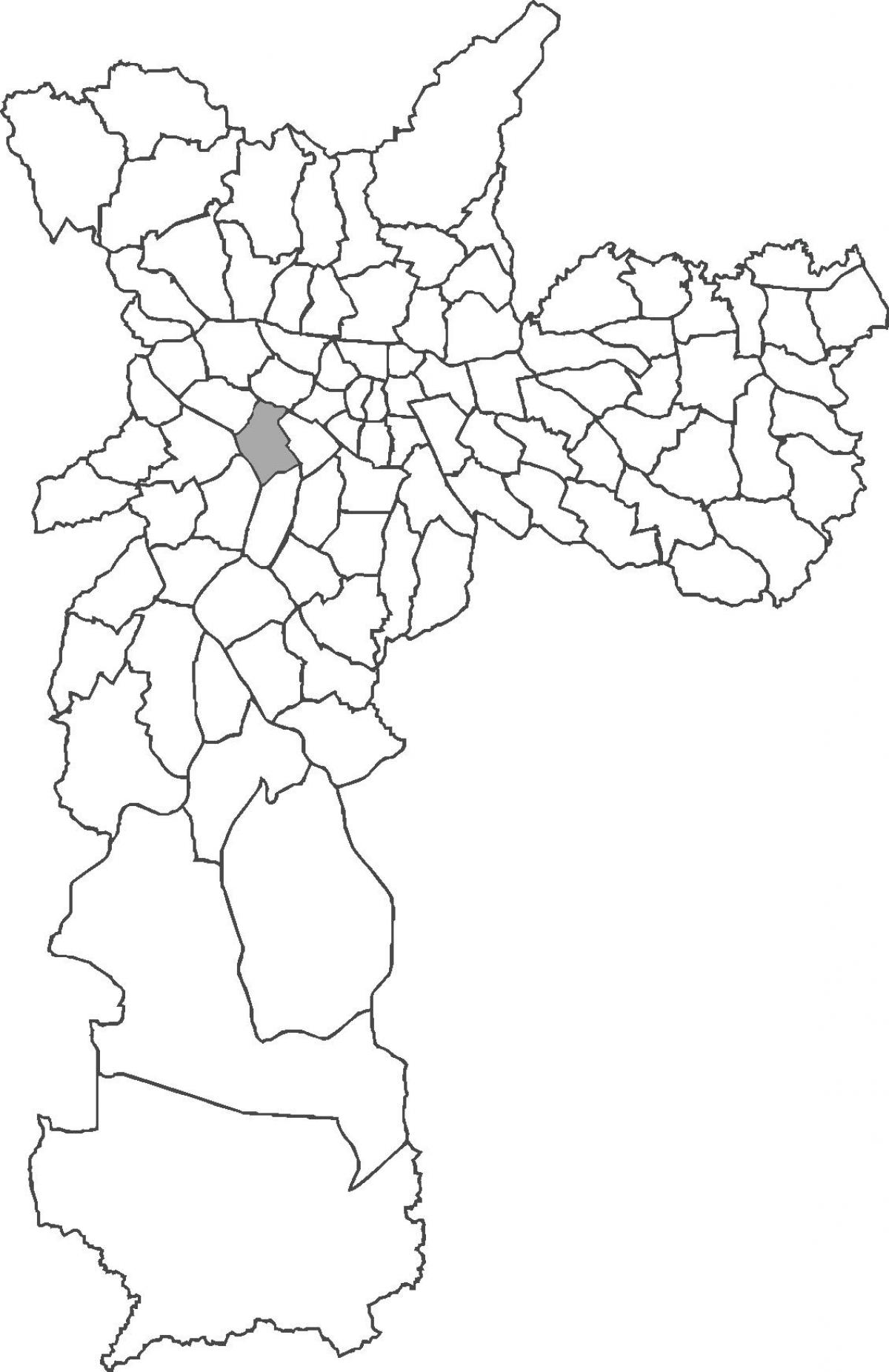 Мапа области Пинхейрос