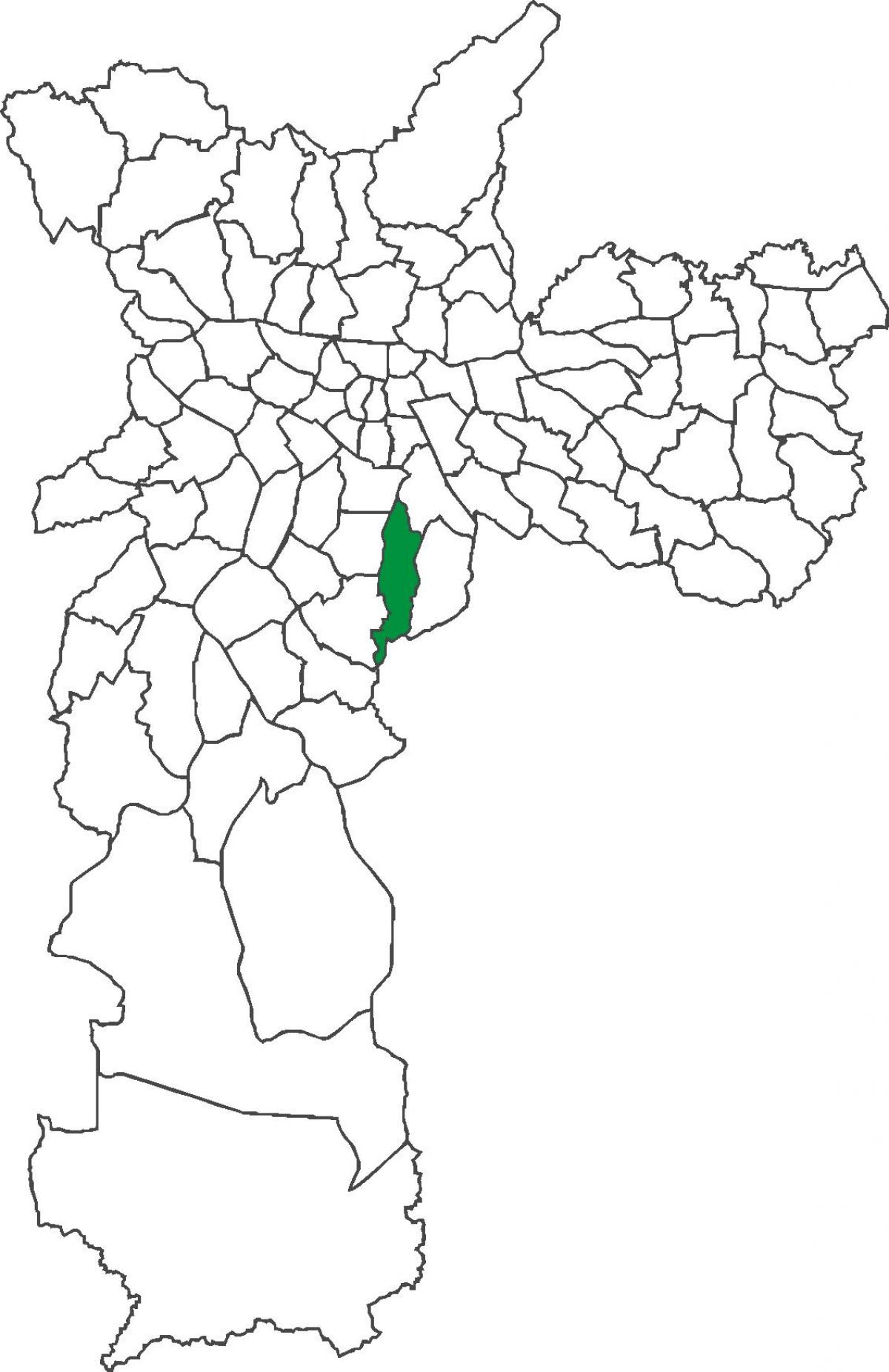 Карта округ Cursino