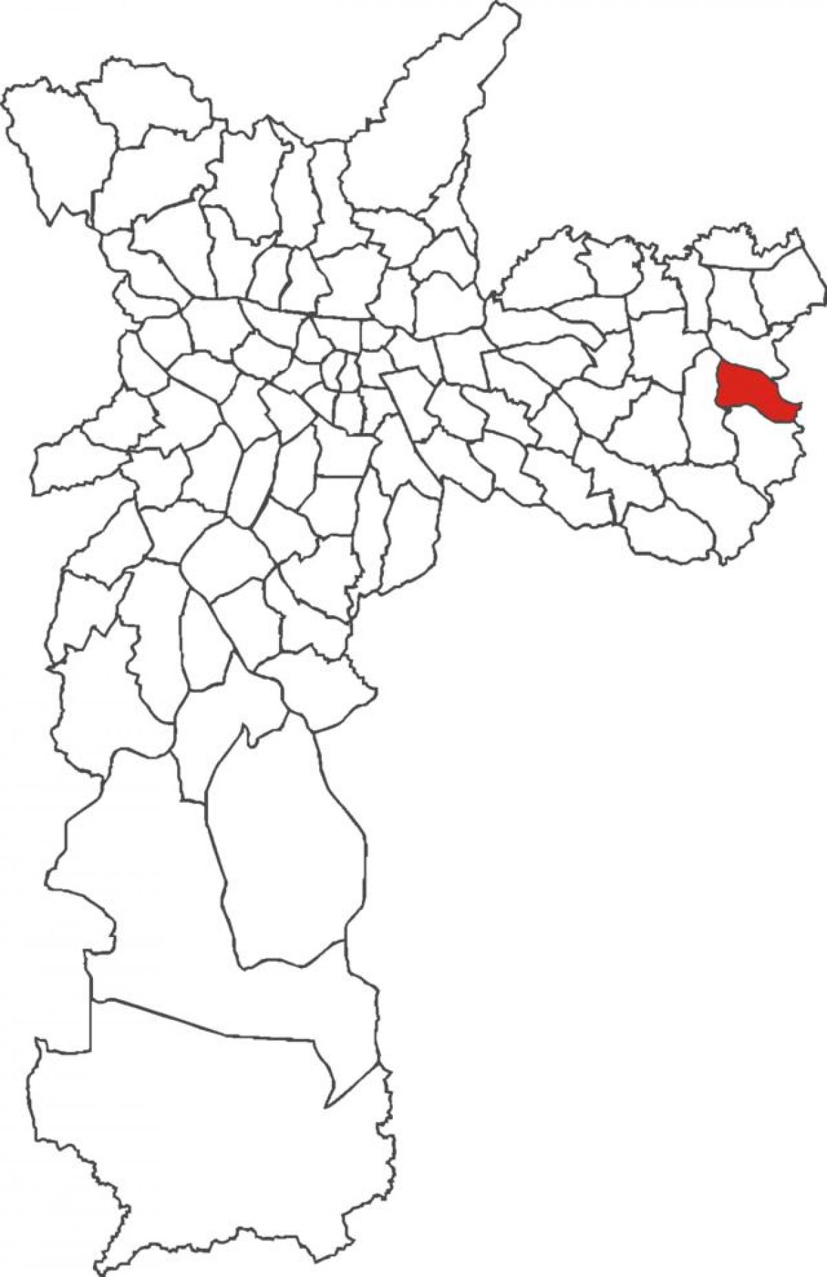 Карта Guaianases округ
