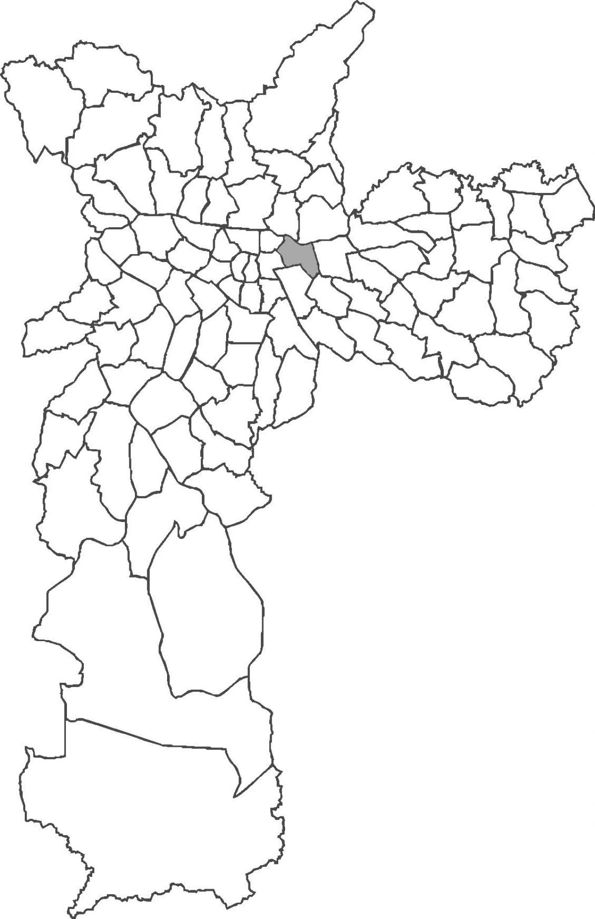 Карта округ Белем