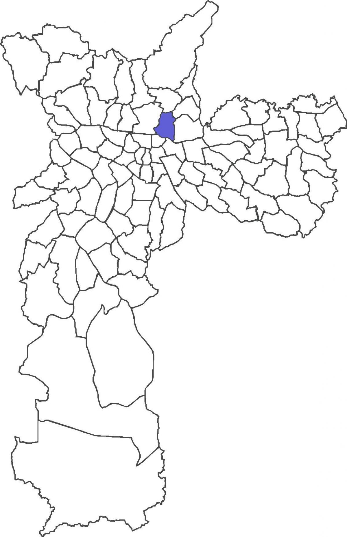 Карта округ Вила Гильерне