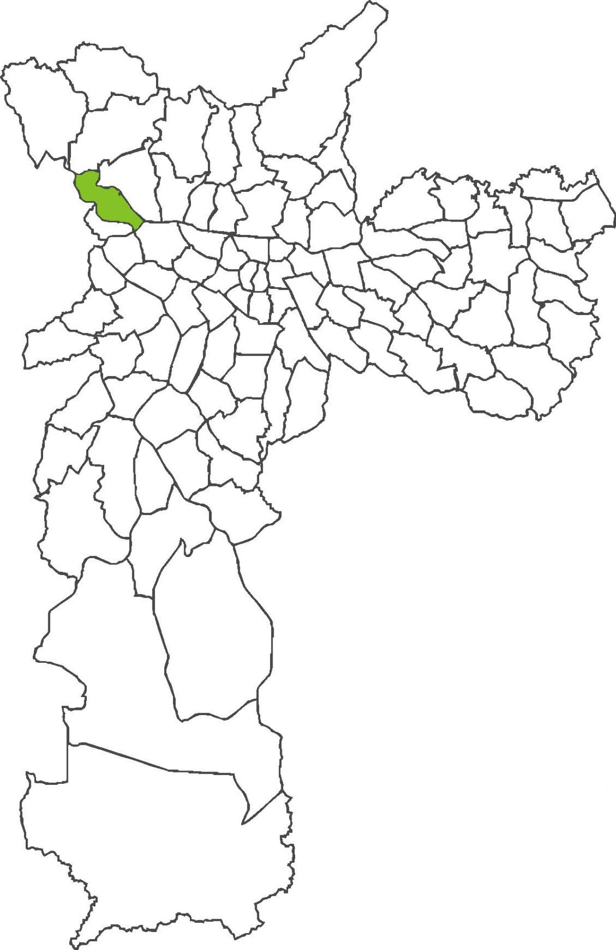 Карта Сао Домингус округ