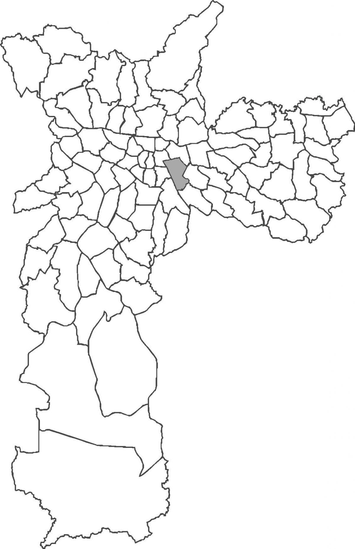 Карта станице округ
