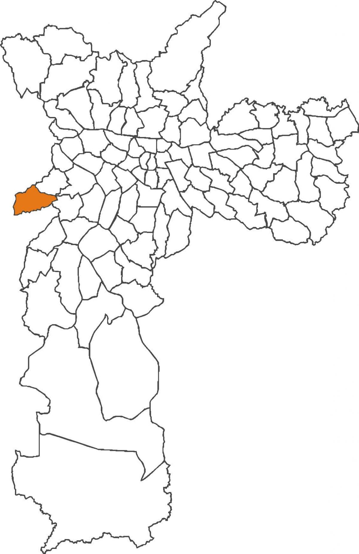 Карта Рапозо Таварес округ