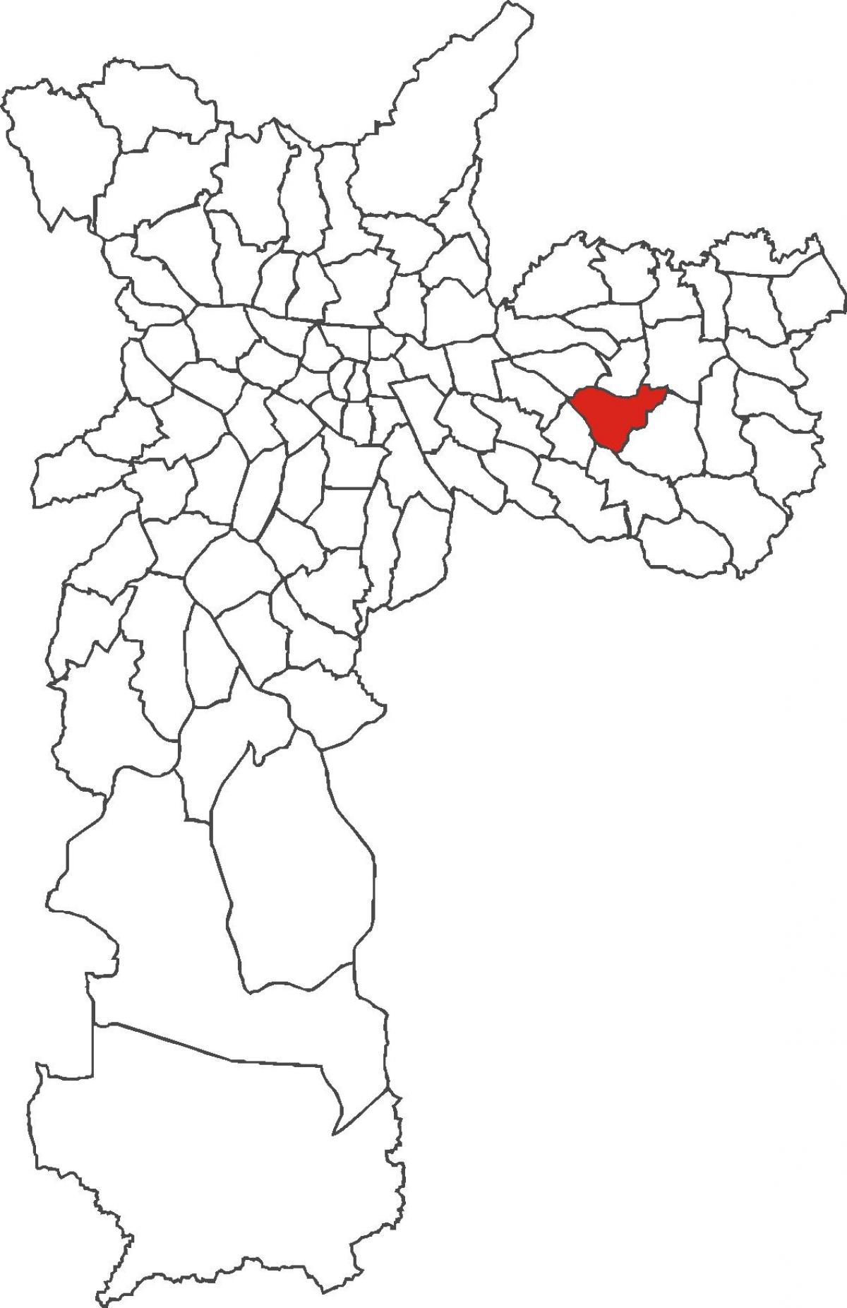 Мапа града Líder округ