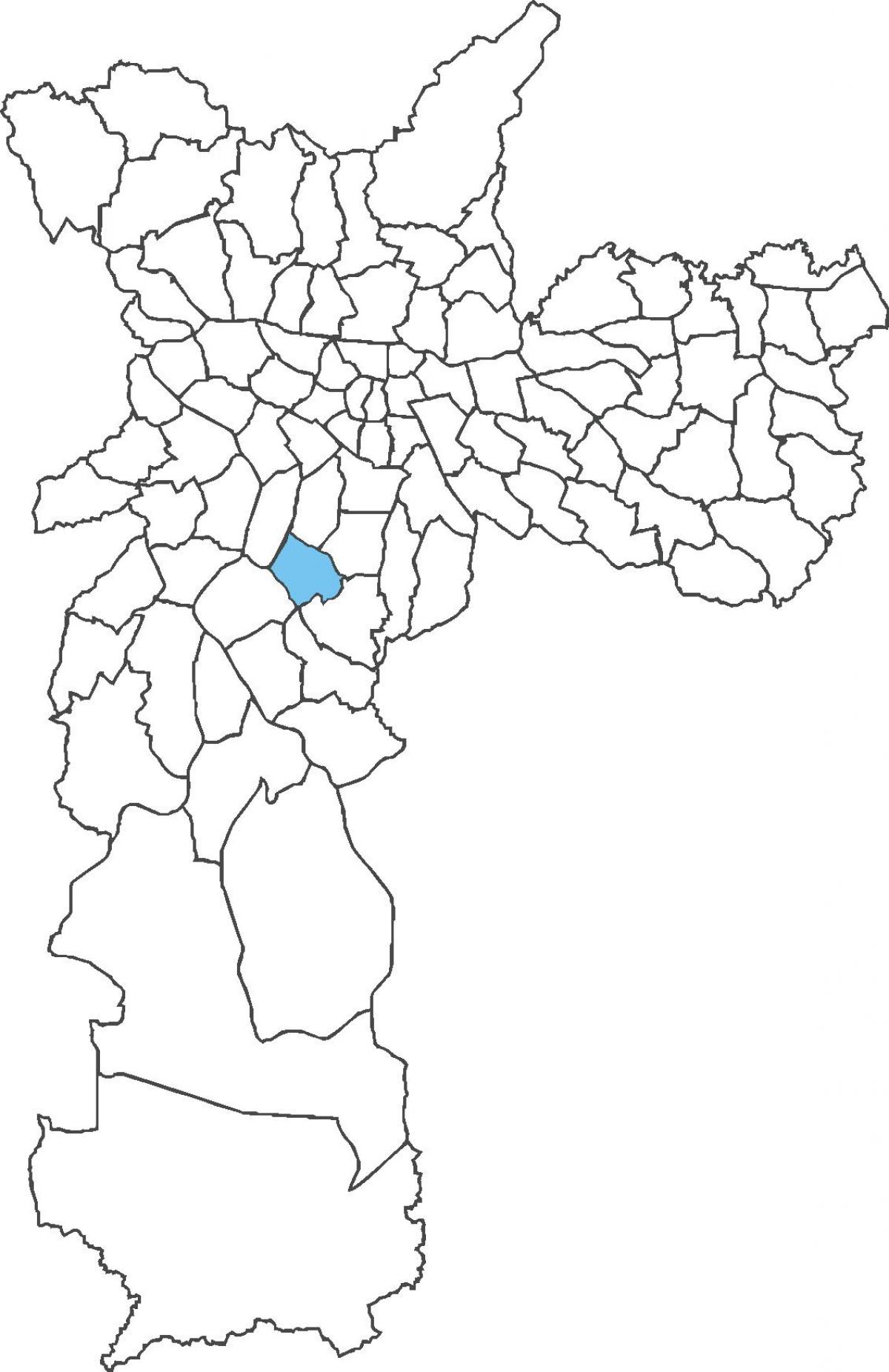 Карта Кампу-Бело округ