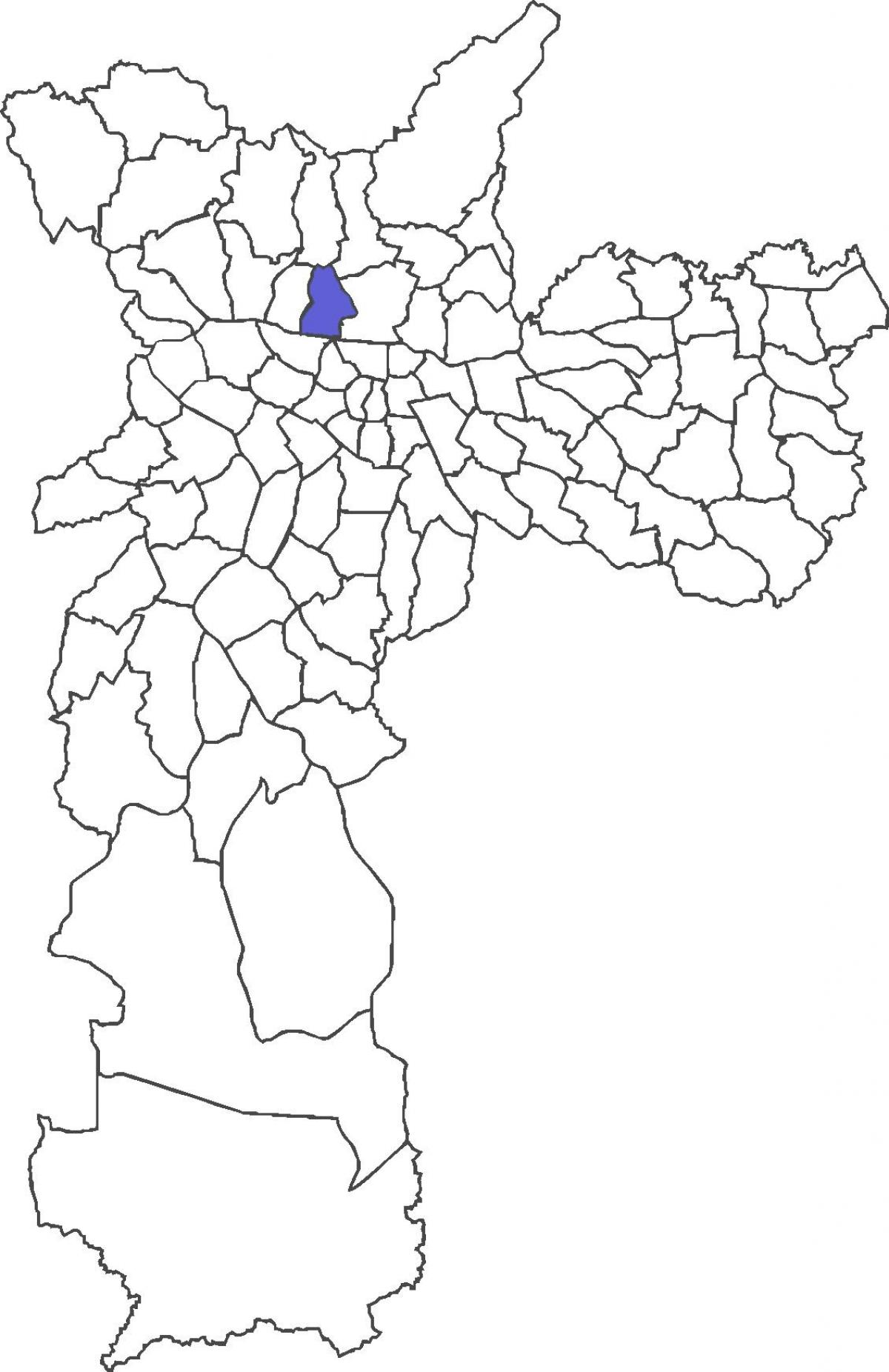 Карта округ Цаса Верде
