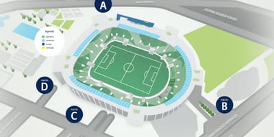Карта Альянц Парк - ниво 4
