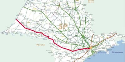 Карта аутопута Рапозо Таварес - СП 270