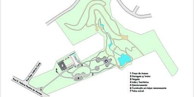 Карта парк Роберто Бурле-Маркс