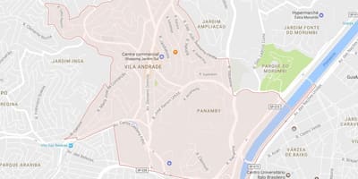 Карта Вила-Сао Пауло Андраде
