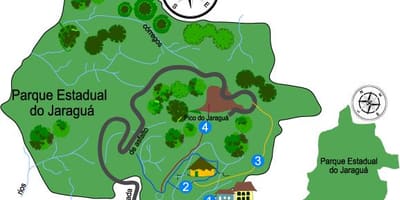 Карта Жарагуа врхунац