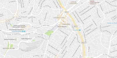 Карта Сао Пауло Итакере