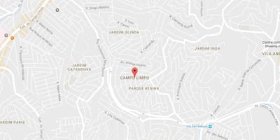 Карта Кампу-Лимпу-Сао Пауло