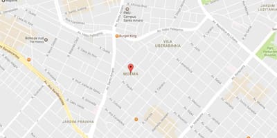 Карта Сао Пауло Моема