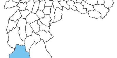 Карта округ Parelheiros