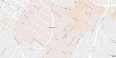 Карта Пердисес Сао Пауло
