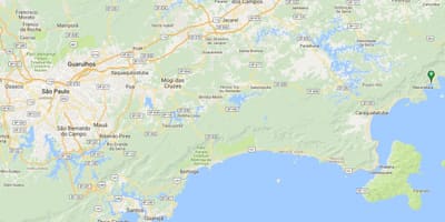 Карта плаже Лагоинья