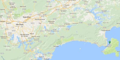 Карта плаже Itaguassu