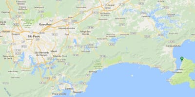 Карта плаже Siriúba