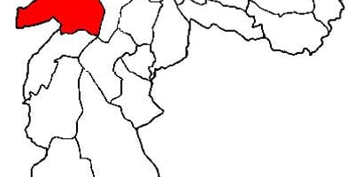 Карта супрефектур Butantã Сао Пауло