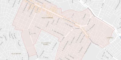 Карта Сао Пауло располагању