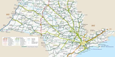 Карта СП превоза