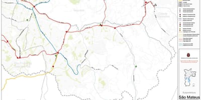 Карта Сао Матеус-Сао Пауло - јавни превоз