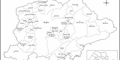 Карта Сао Пауло дјевица