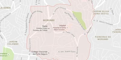 Карта Сао Пауло Морумби