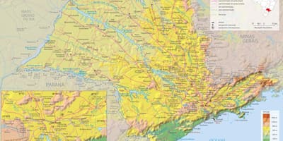 Карта Сао Пауло превоза