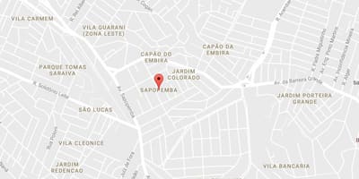 Карта Сао Пауло Sapopemba